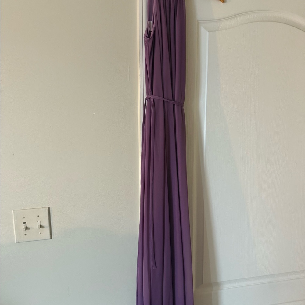 Elegant Purple Maxi Dress